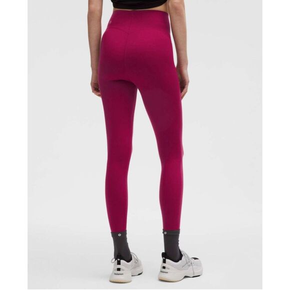 NWOT Lululemon Women's Glow Up Super-High-Rise Tight 25" in Magenta Smoke Size 8 - Picture 3 of 13